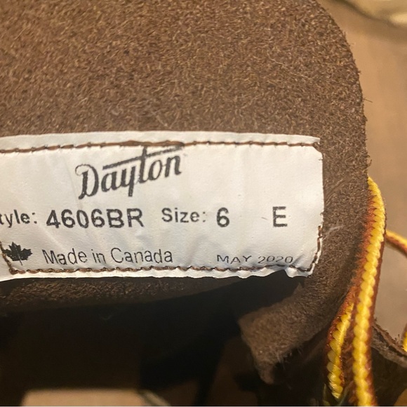 Dayton Moto boots BRAND NEW size 6 Dayton which fits men’s 7 US or woman’s 8 US - Picture 9 of 9